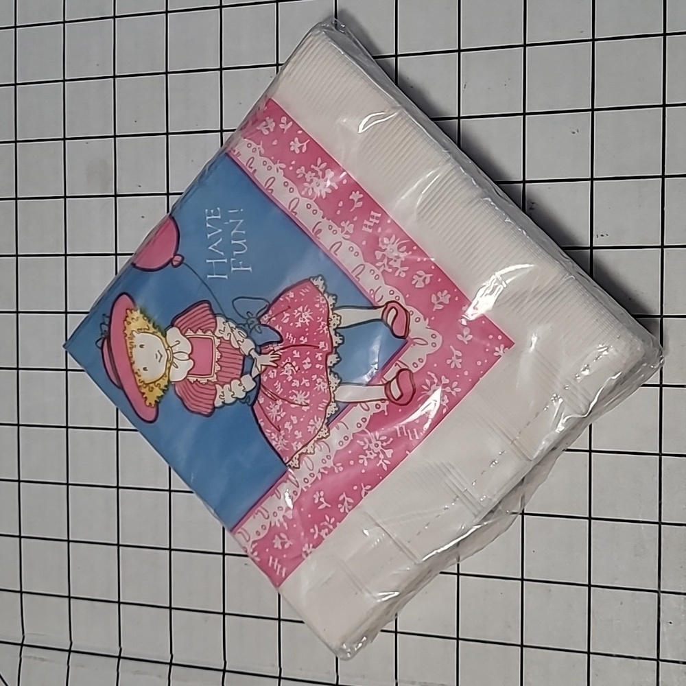 Vintage American Greetings Holly Hobbie Luncheon Napkins‎ 16 pk NIP 90s